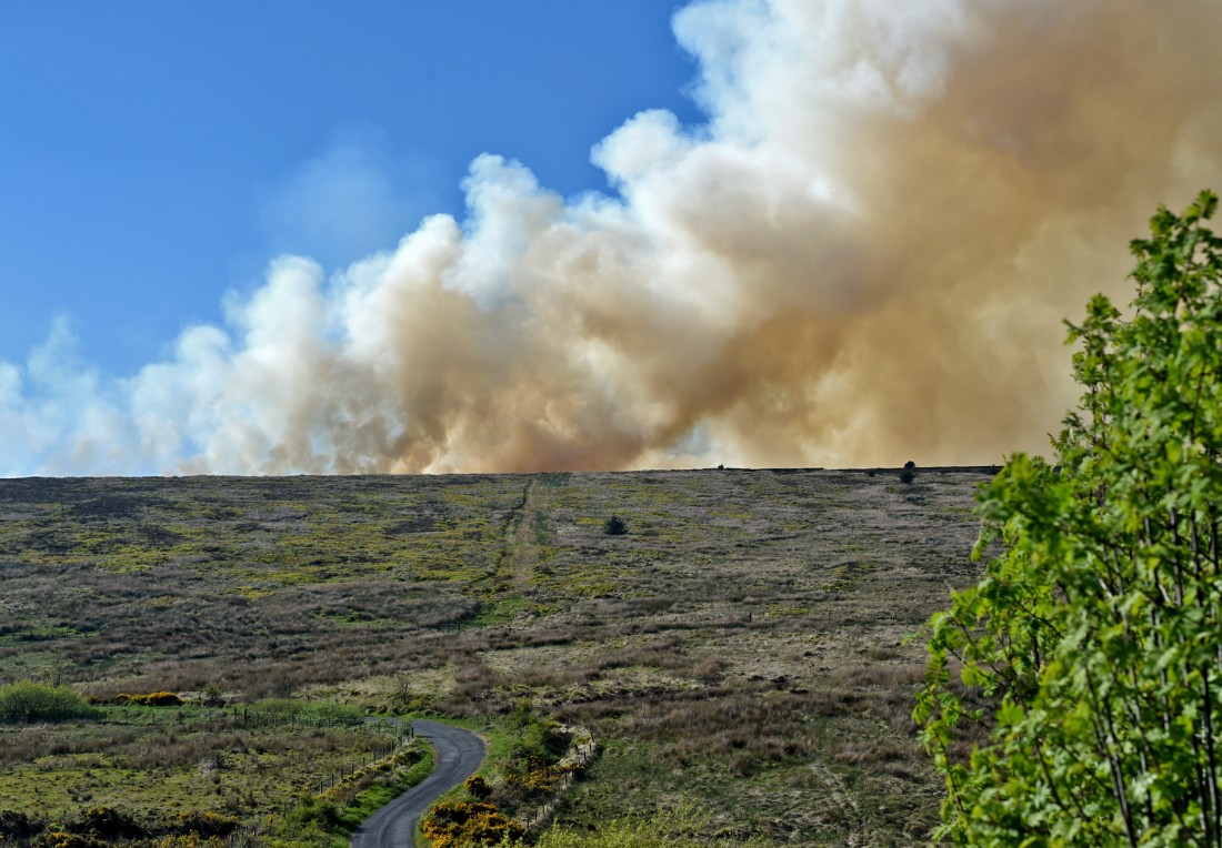 Fire crews praised for wildfire response