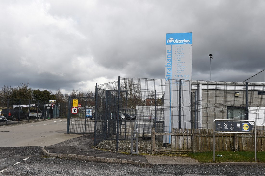 Safety upgrade works at Strabane Buscentre