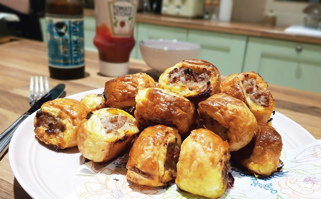 It’s only sausage rolls – but I like it
