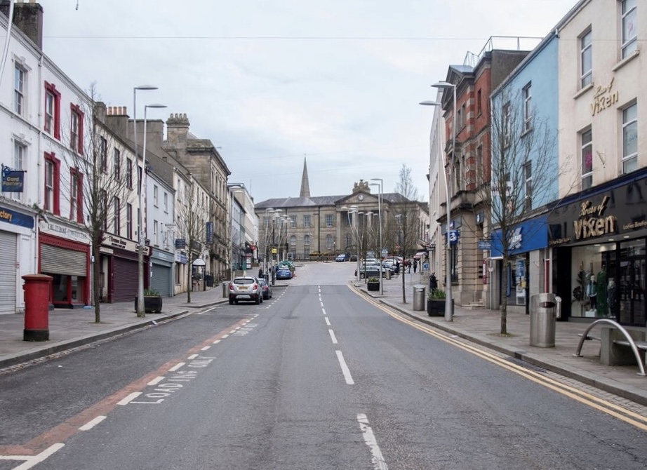 Eerie silence as Omagh closes down