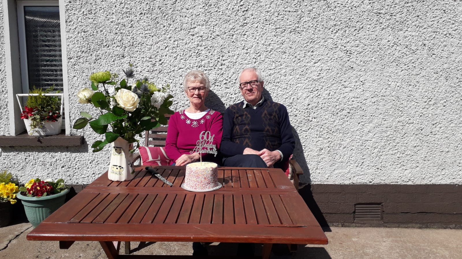 ‘Much loved’ couple celebrate 60 years of marriage