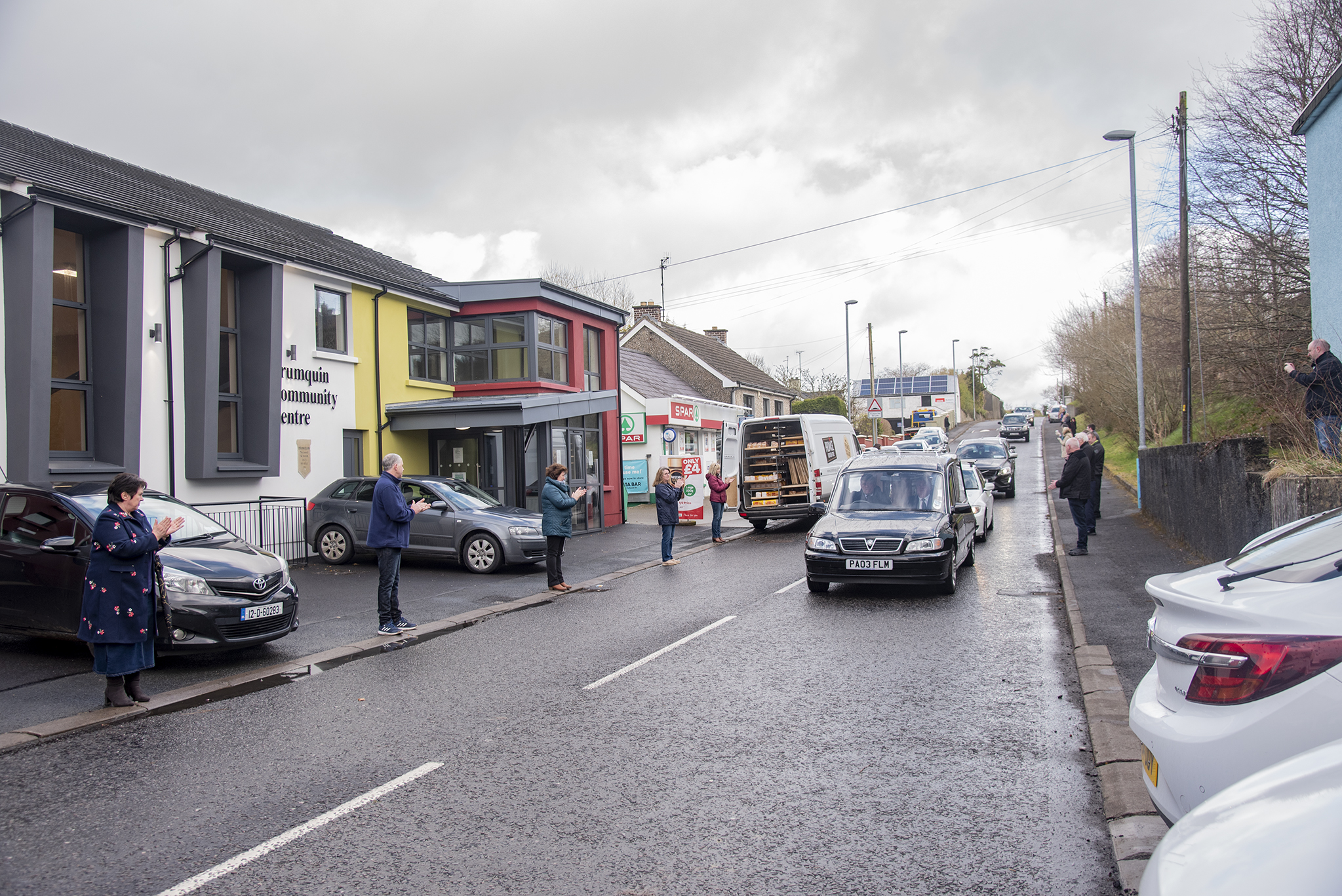 Hundreds line route of funeral for Drumquin man