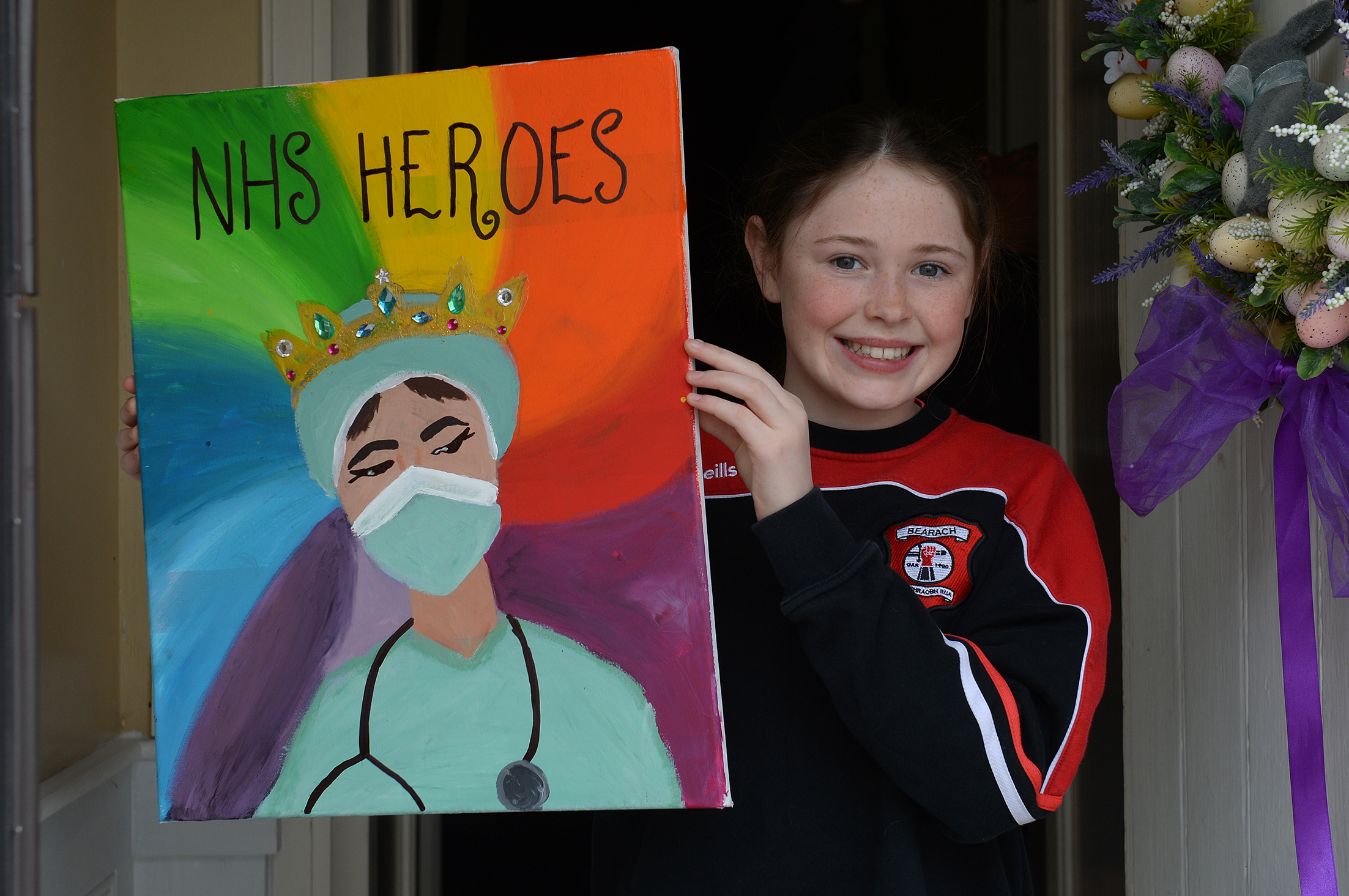 Talented Beragh artists show support for NHS Heroes