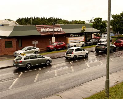 McDonalds traffic Omagh