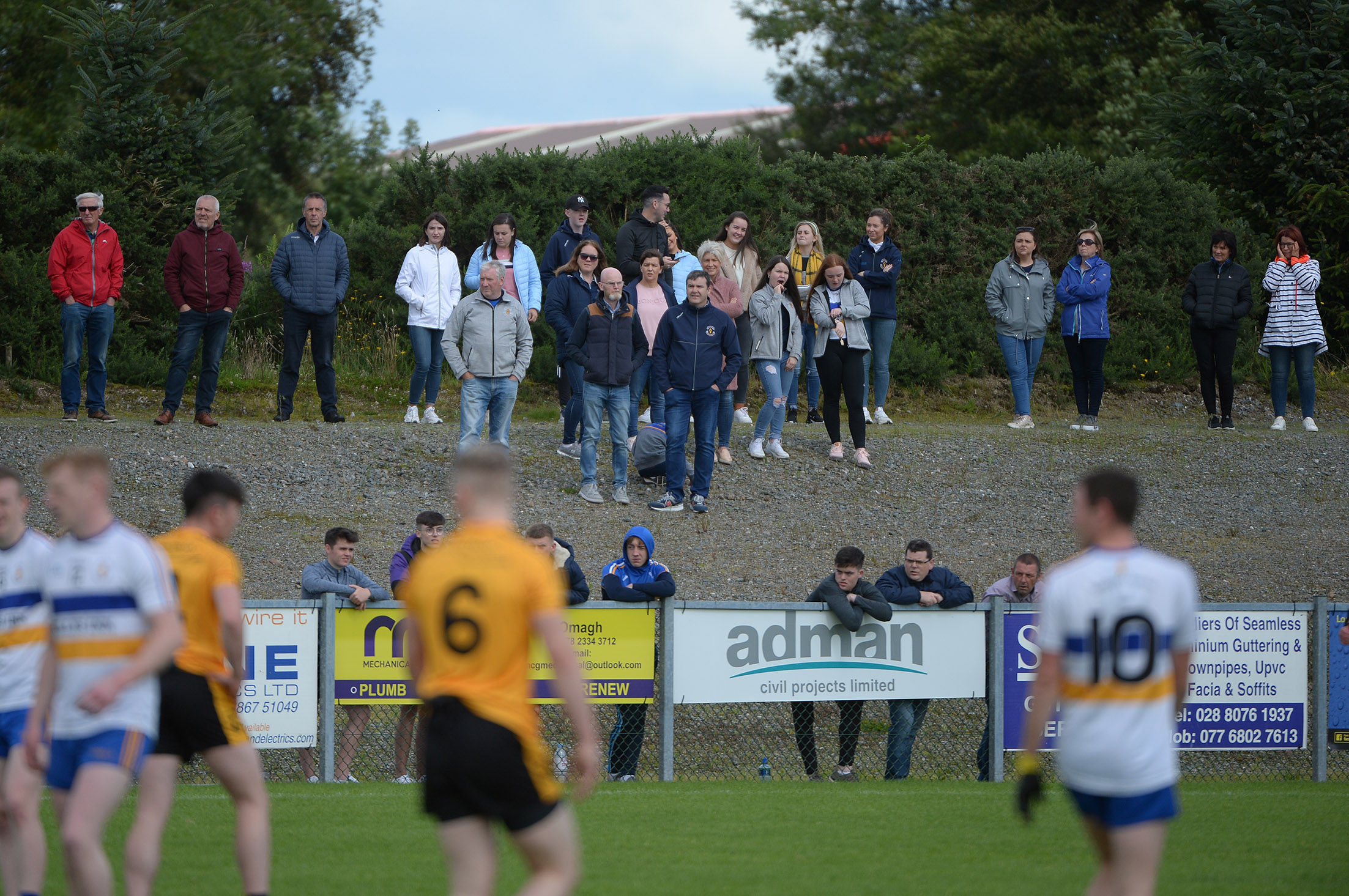 Spectators mark the return to Tyrone GAA matches