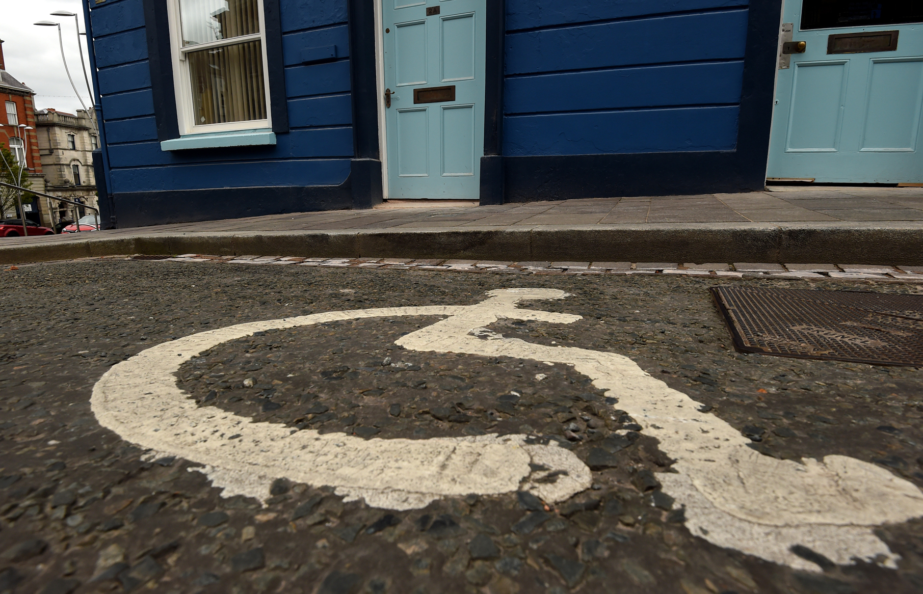 Call for lowered kerbstones at disabled parking spaces