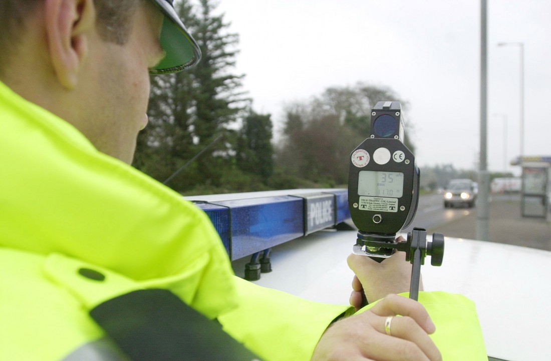 Two ‘R’ drivers apprehended travelling at almost 120mph
