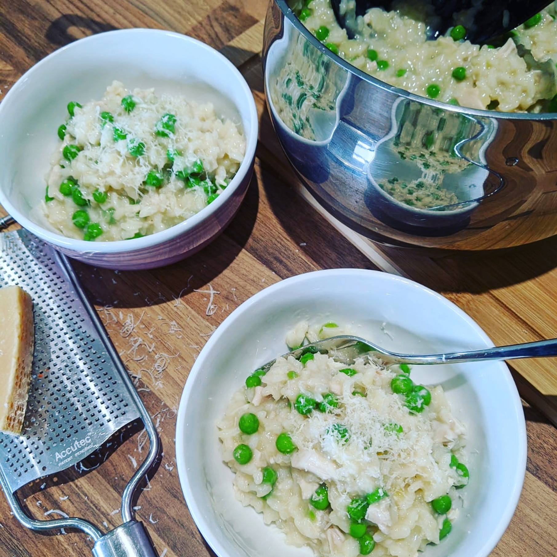 Taking stock with risotto