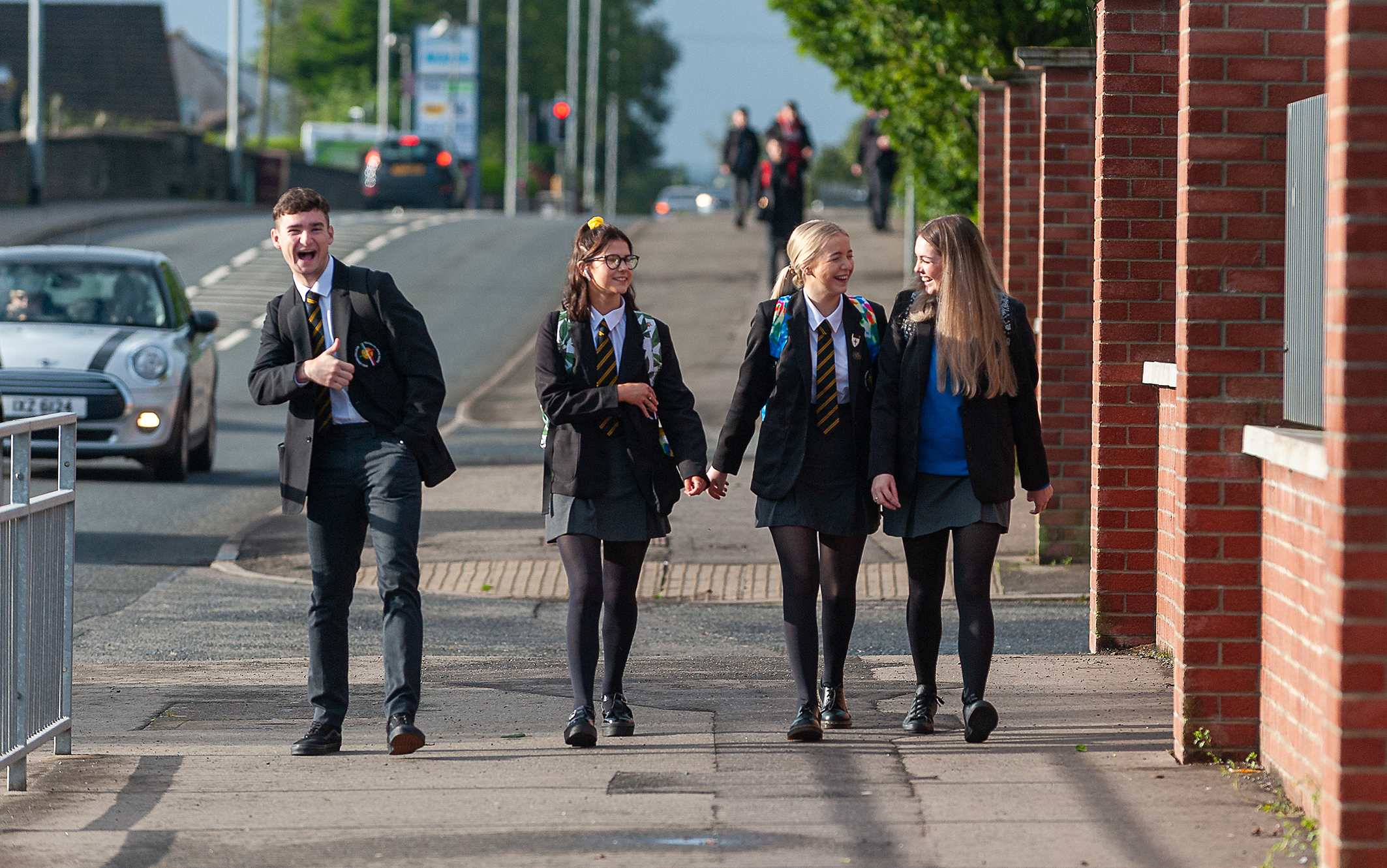 Schools a-buzz as children return to the classrooms