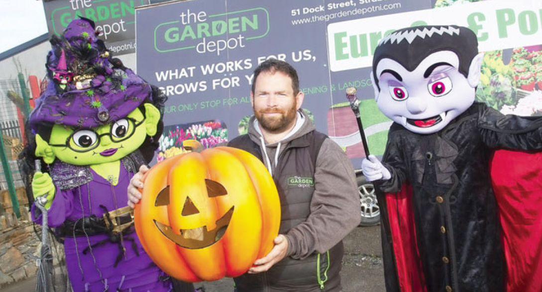 Watch for zombies at the Garden Depot this Halloween