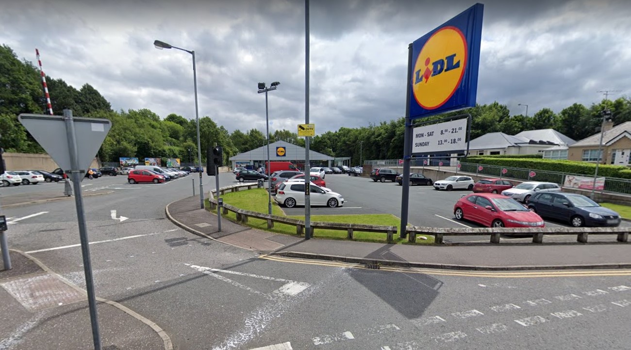 It is widely believed the supermarket could be built on the site of the former PSNI station in the middle of the town