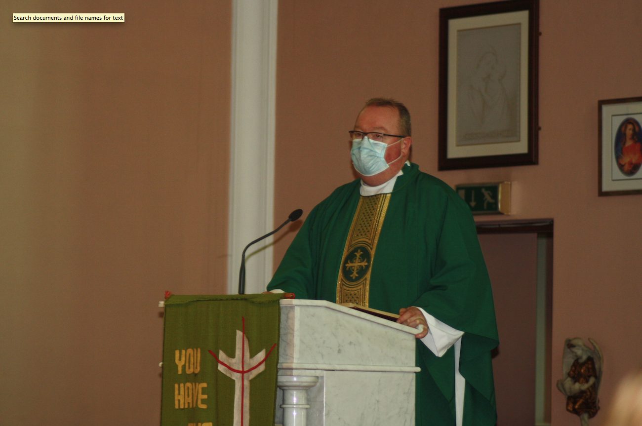 Fr Moore says farewell to Fintona