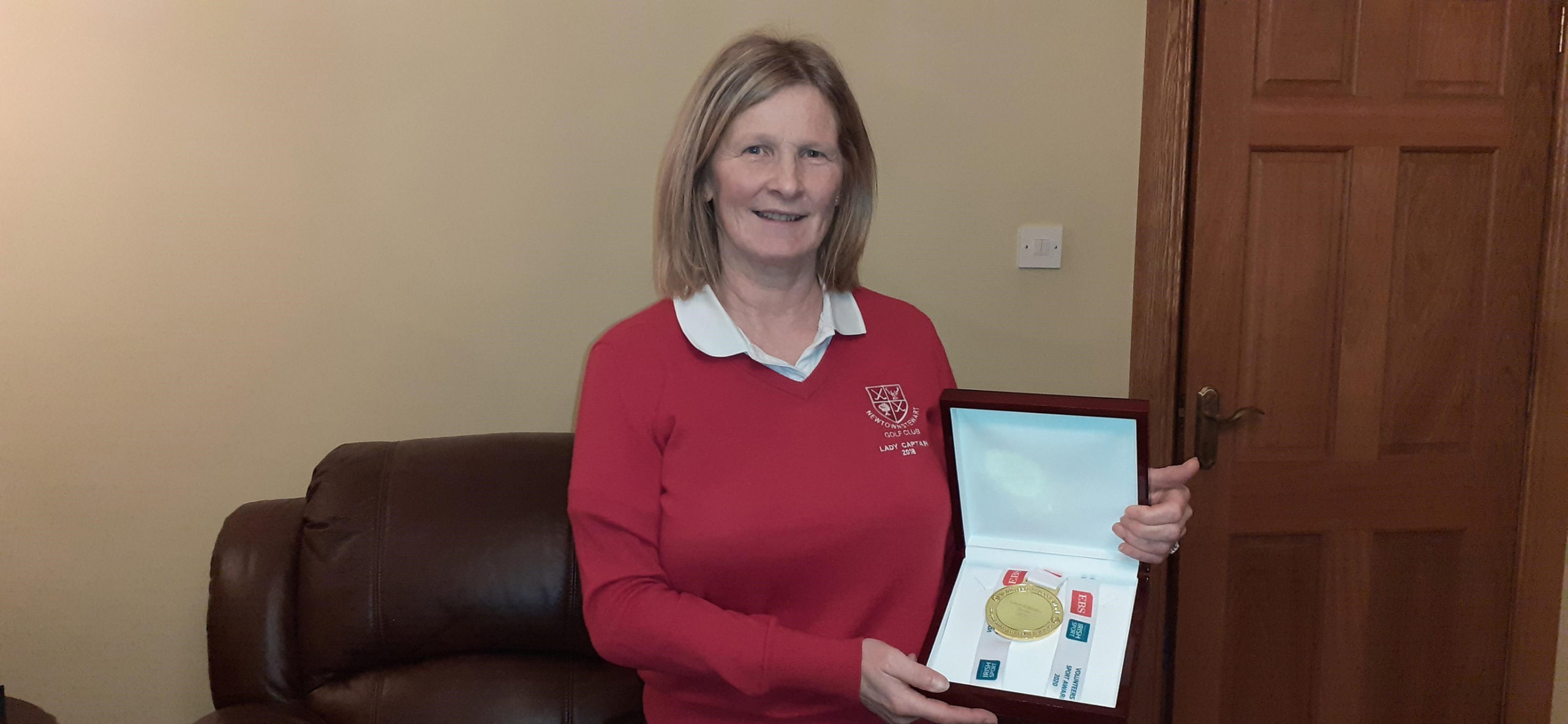 Newtown club member recognised for contribution