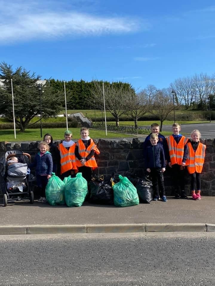 GAA club members give Ardboe a ‘Big Spring Clean’