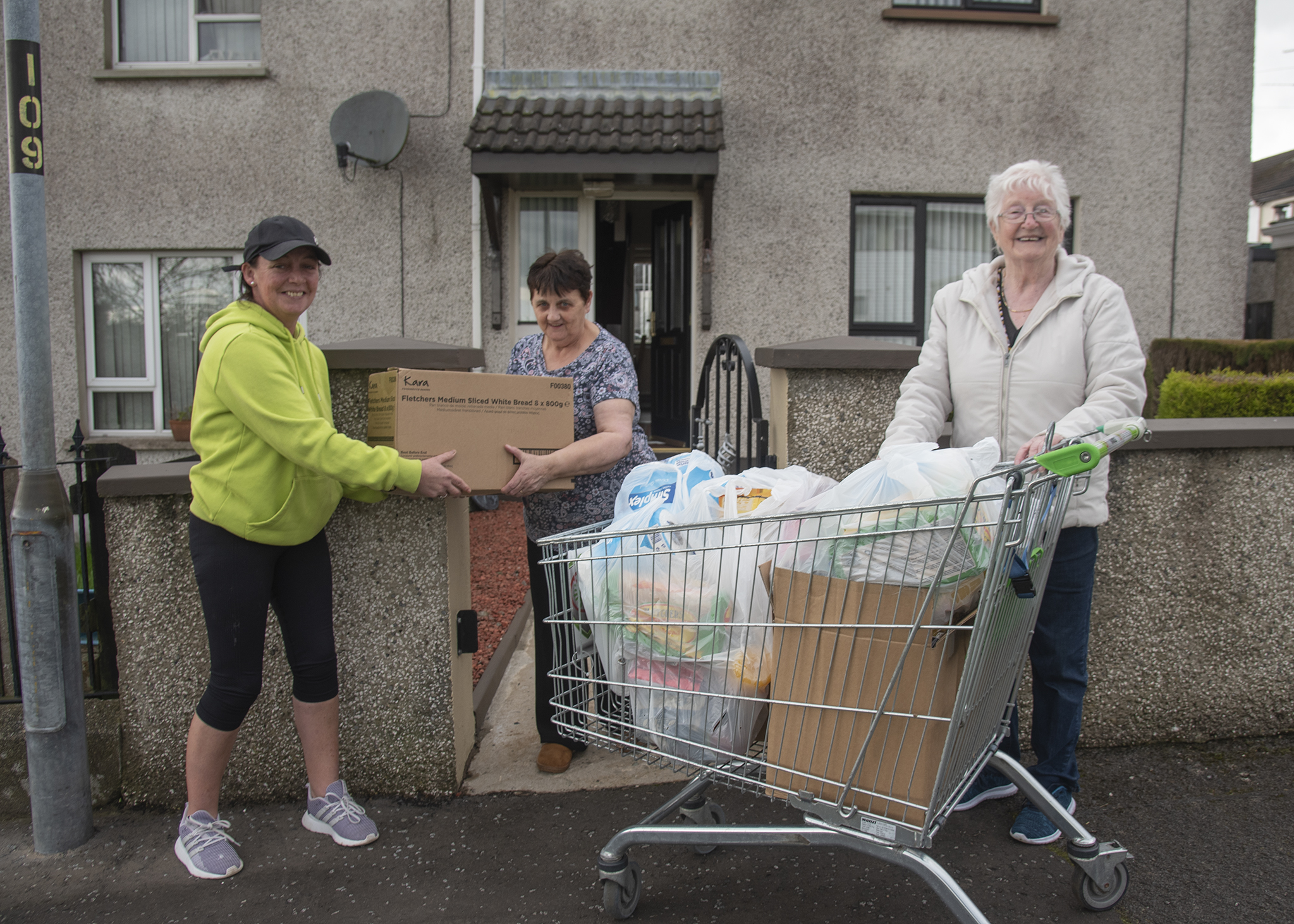 Food parcels distributed to grateful Omagh residents