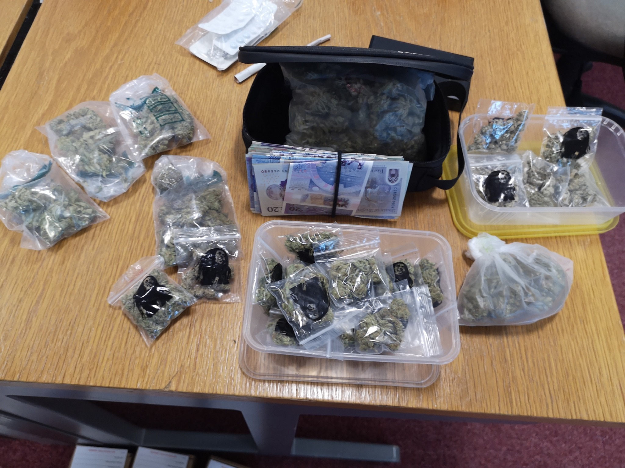 Two arrested after drugs seized in Omagh