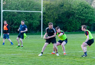 Strabane rugby players’ delight at return to training