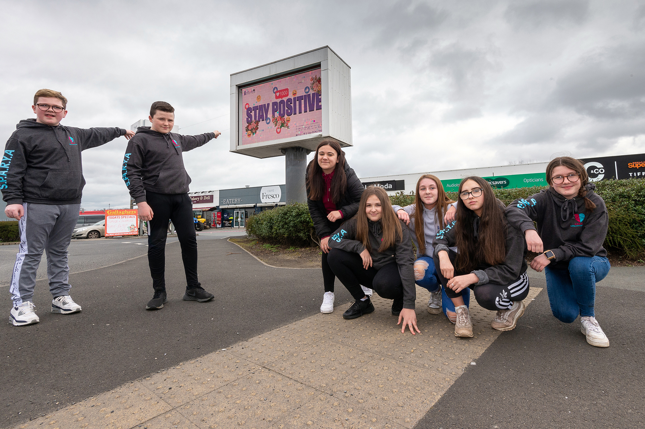 Young people’s positive billboard designs go live