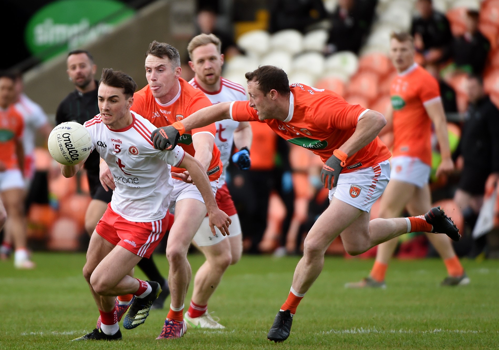 Tyrone earn precious league points with win over Armagh