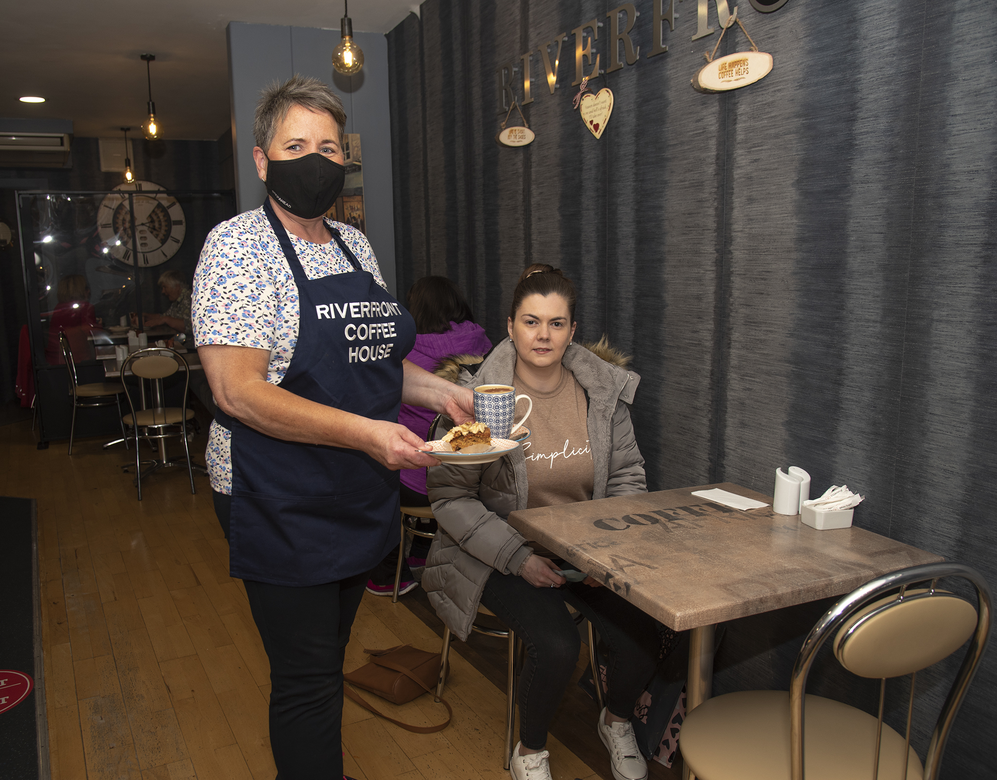 Indoor hospitality reopens to cafe owners' delight