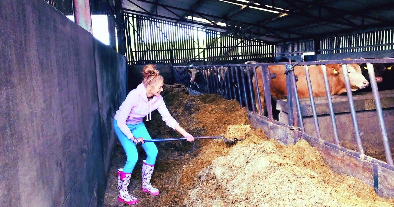 Novice farmer heading for the fields in fundraiser