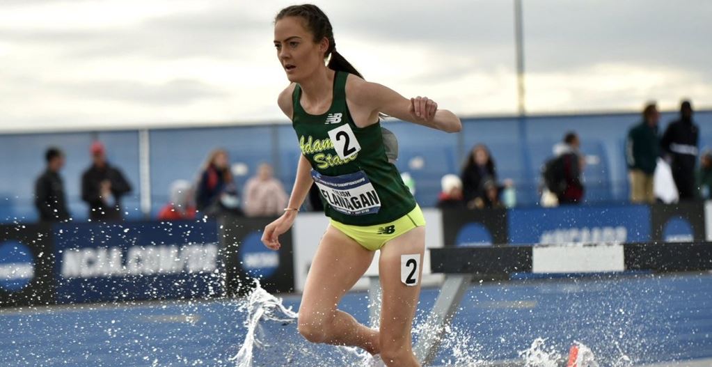 Flanagan claims steeplechase title