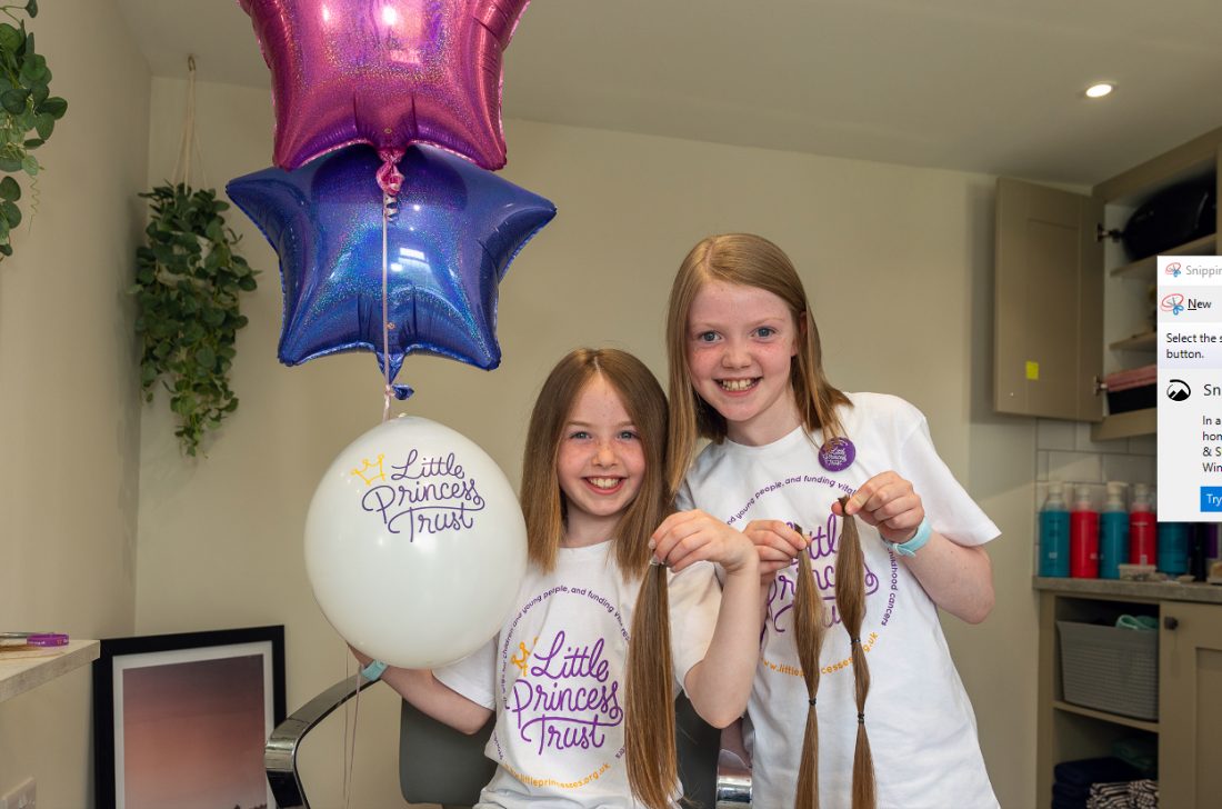 Omagh school pals chop hair for charity