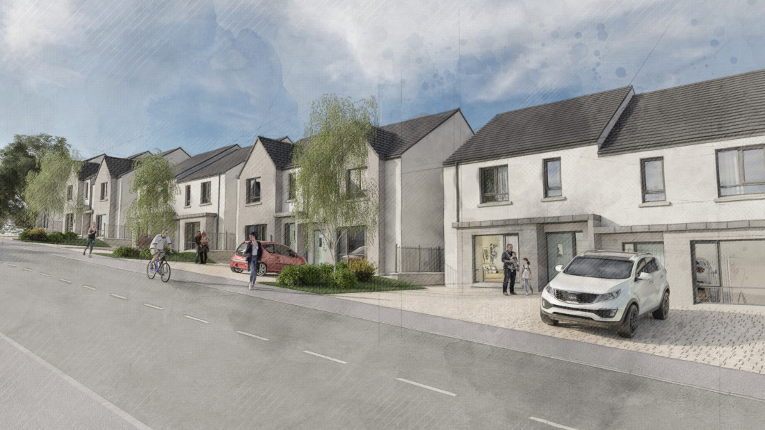 Planning application for 76 new homes