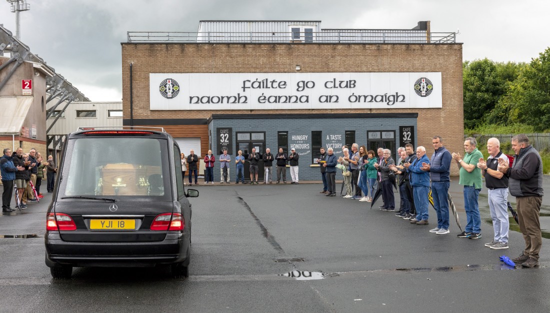 Poignant homecoming for legend Thady to Healy Park