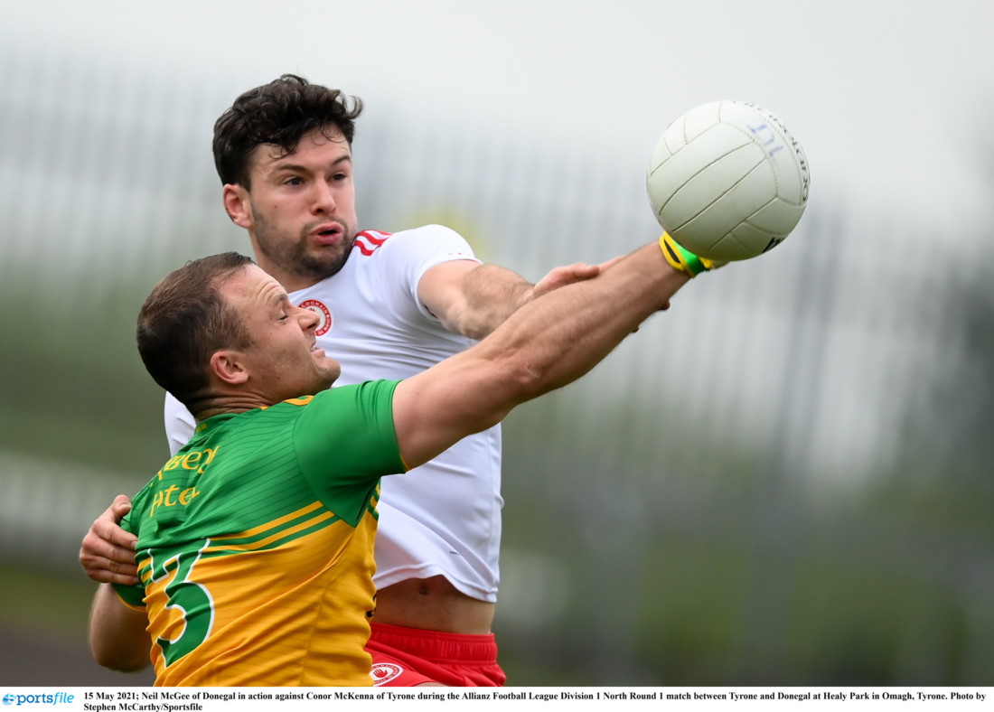 McKenna recalled to starting line-up for Donegal clash