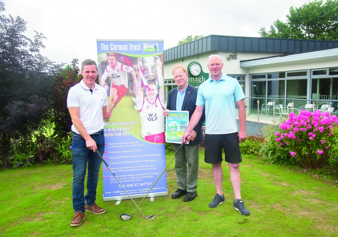 Golf day: Derry footballer adds voice to Cormac Trust