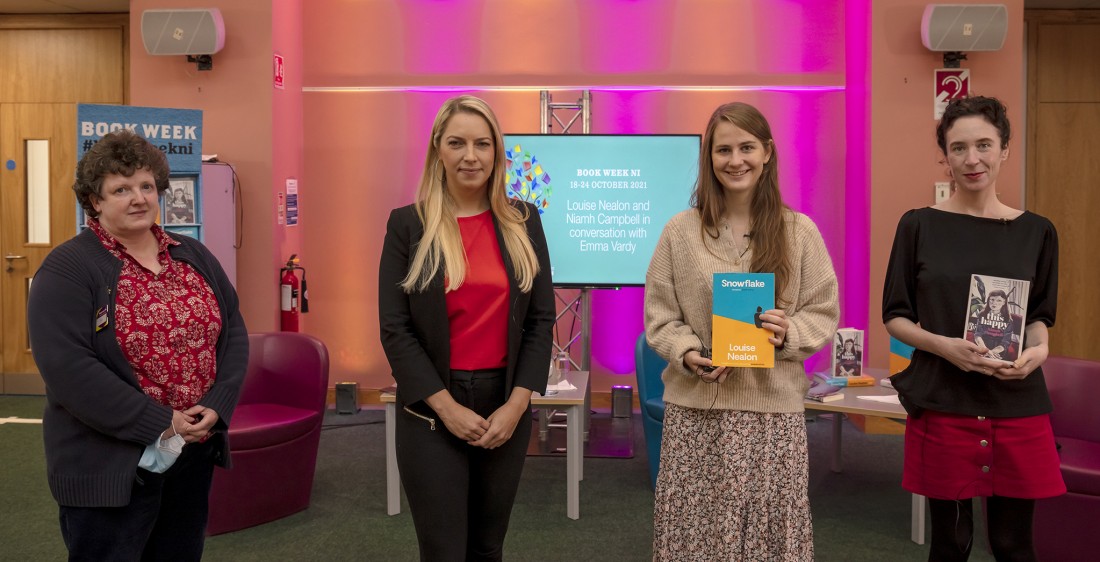 Emma Vardy hosts Omagh book event