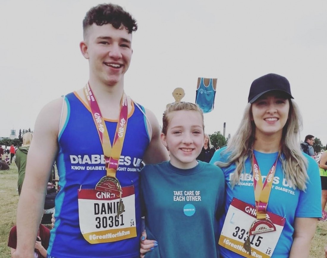 Omagh siblings fighting diabetes one step at a ‘Tyne’
