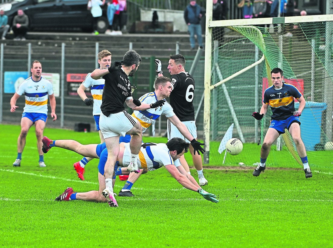 Darragh the man with 1-4 for rampant Errigal