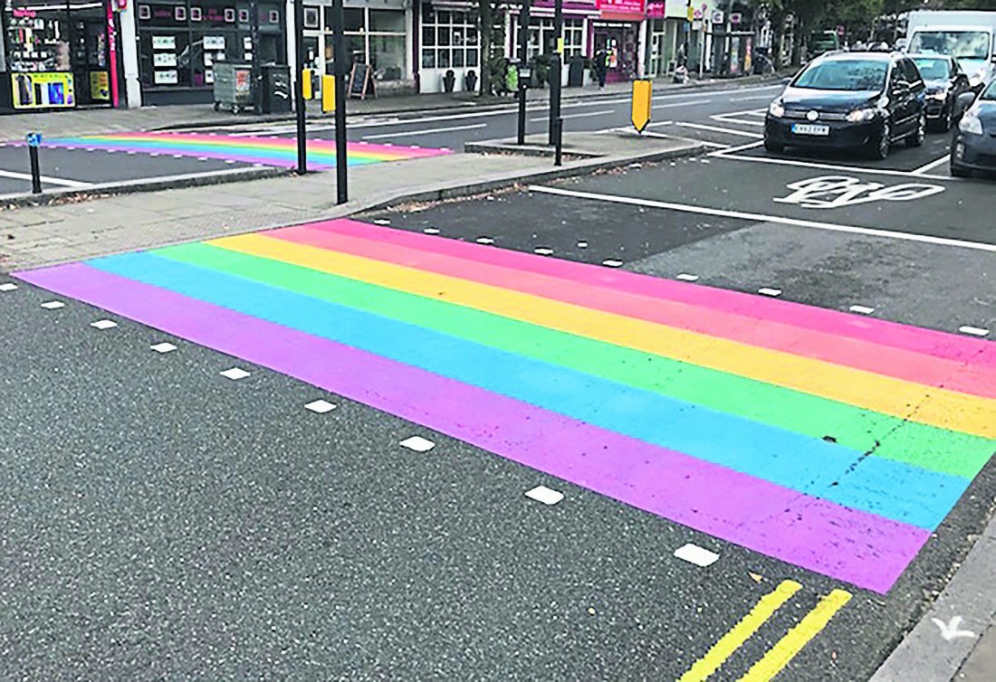 Rainbow crossings ‘confusing’ for visually impaired