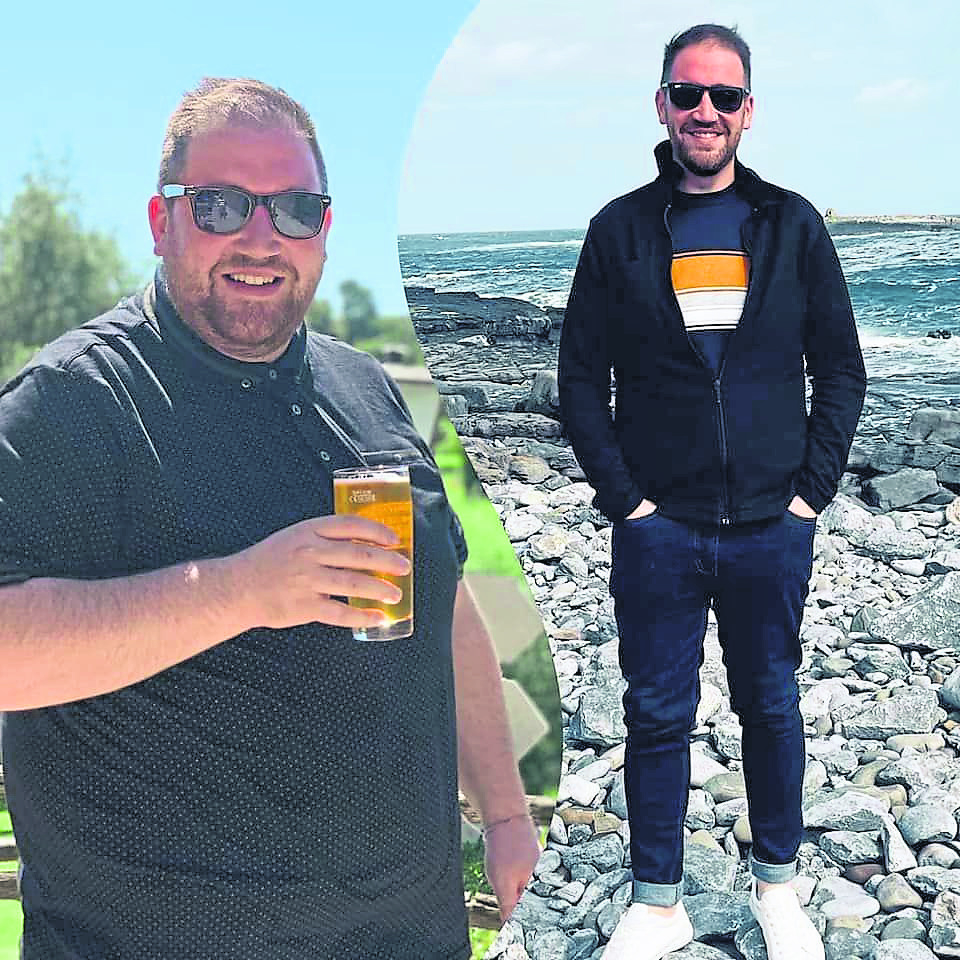 Ryan delighted to ditch ten stone in just one year