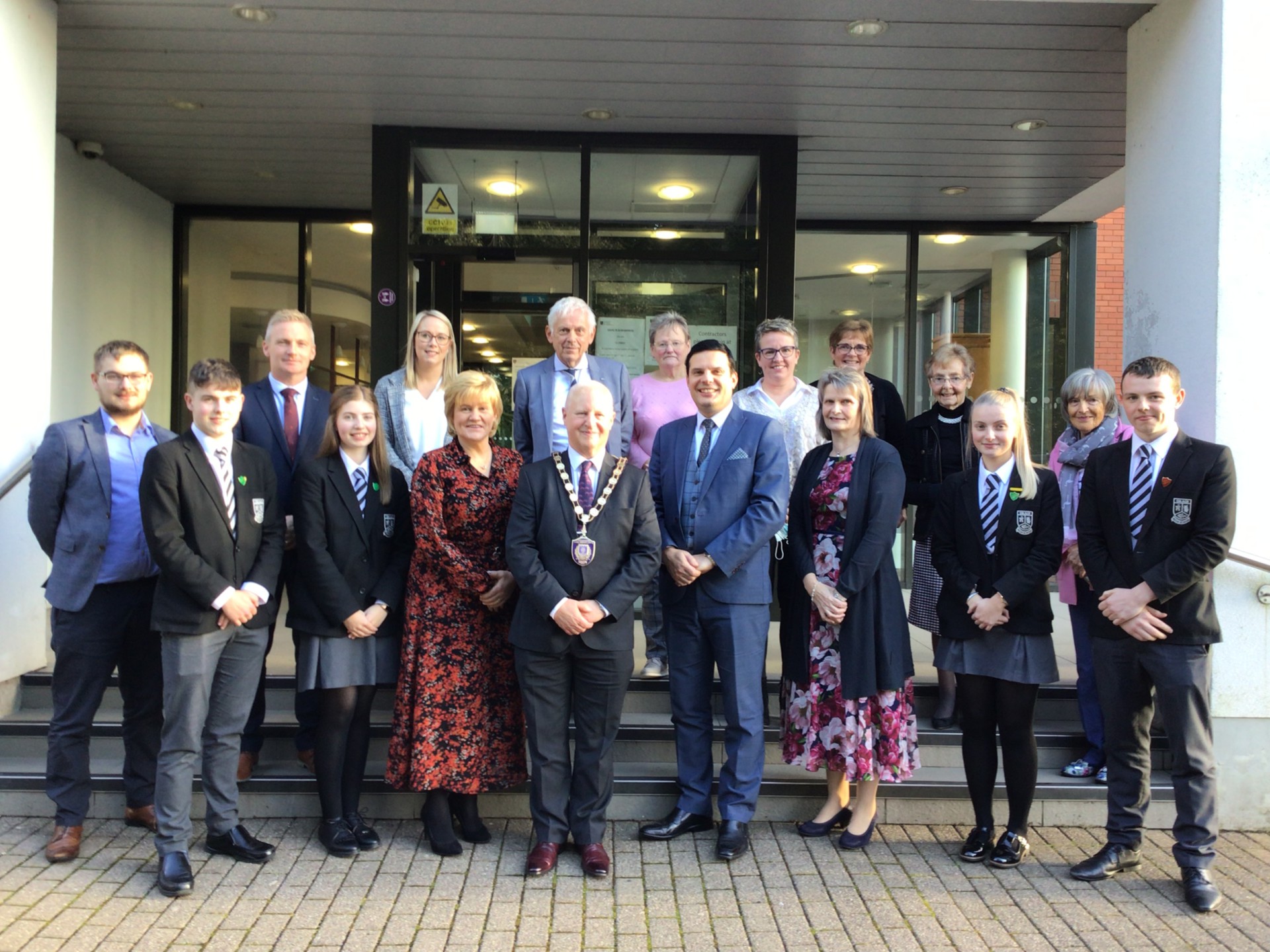 Council chair’s reception marks 60 years of Omagh High School
