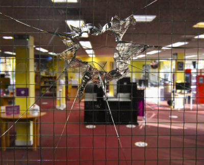 Enniskillen library damaged