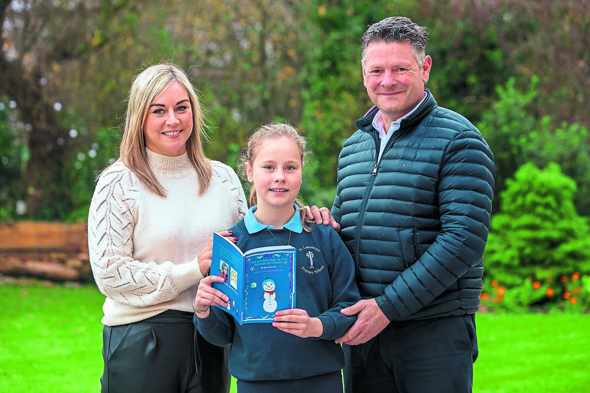 10 year old Grace McAtee is writing her future with new book