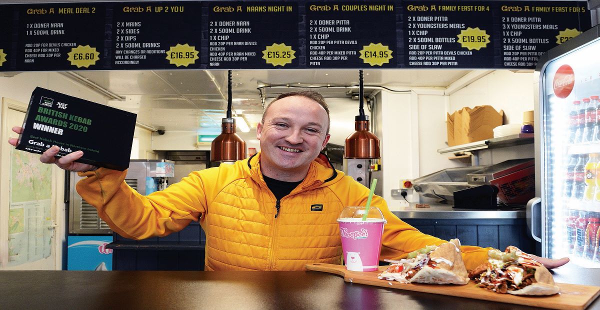 Two-in-a -row success for Omagh kebab shop