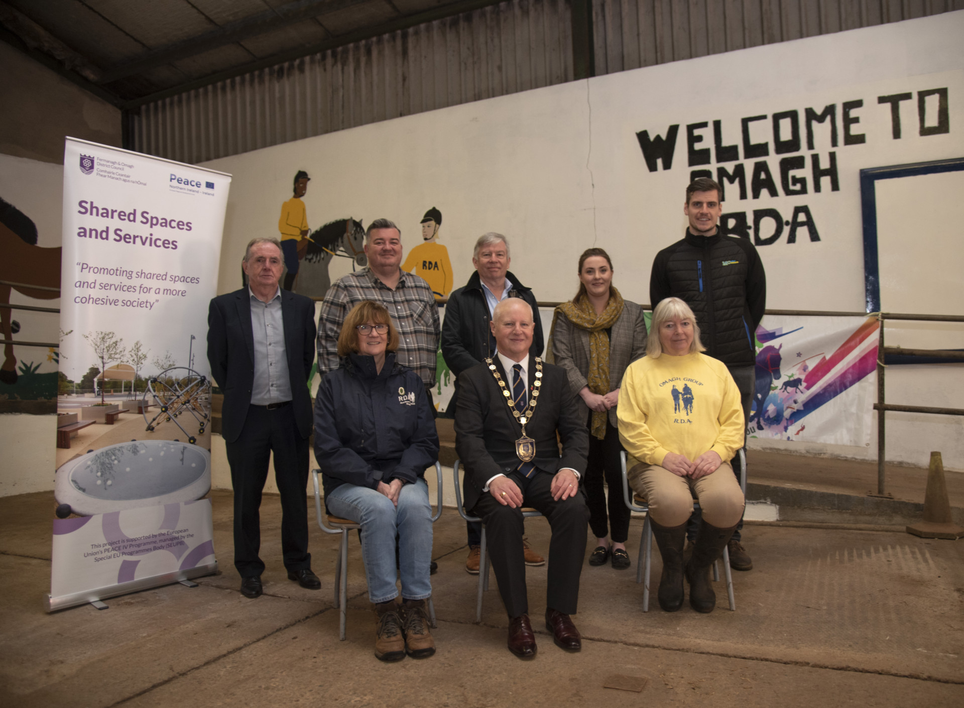 New stable block open at Omagh Riding School for Disabled