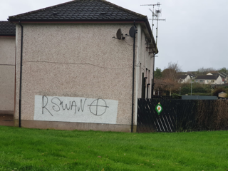 Dungannon death threat graffiti targets Robin Swann