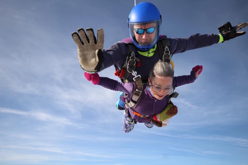 ‘Bucket list’ skydive raises funds for Omagh charity