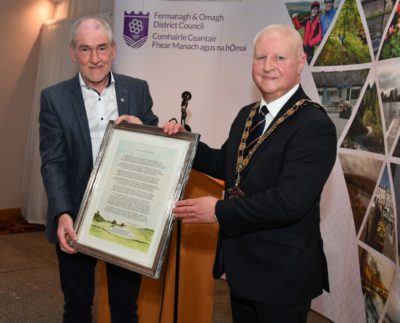 Council honours Mickey Harte