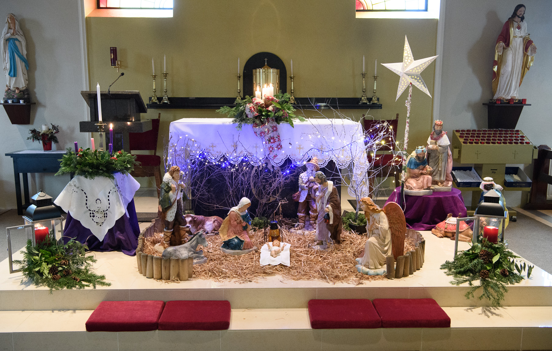 Wonder of Christmas captured in cribs at our local churches