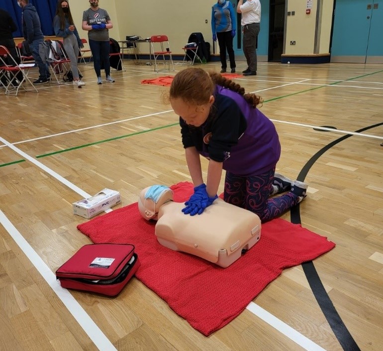 Local volunteers receive life-saving training