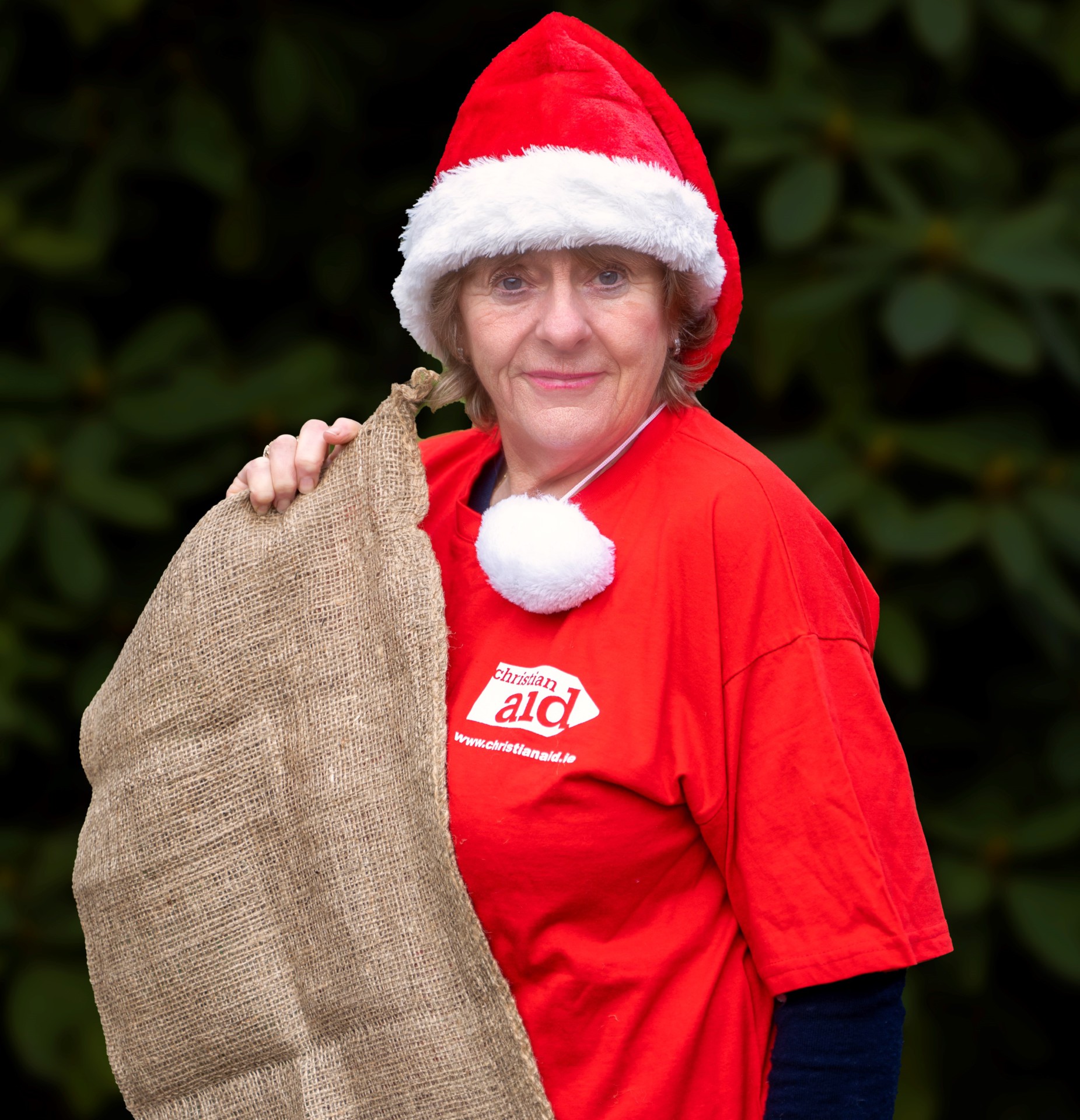 Omagh woman hangs up ‘sandbag stocking’ to raise awareness of Sudan crisis