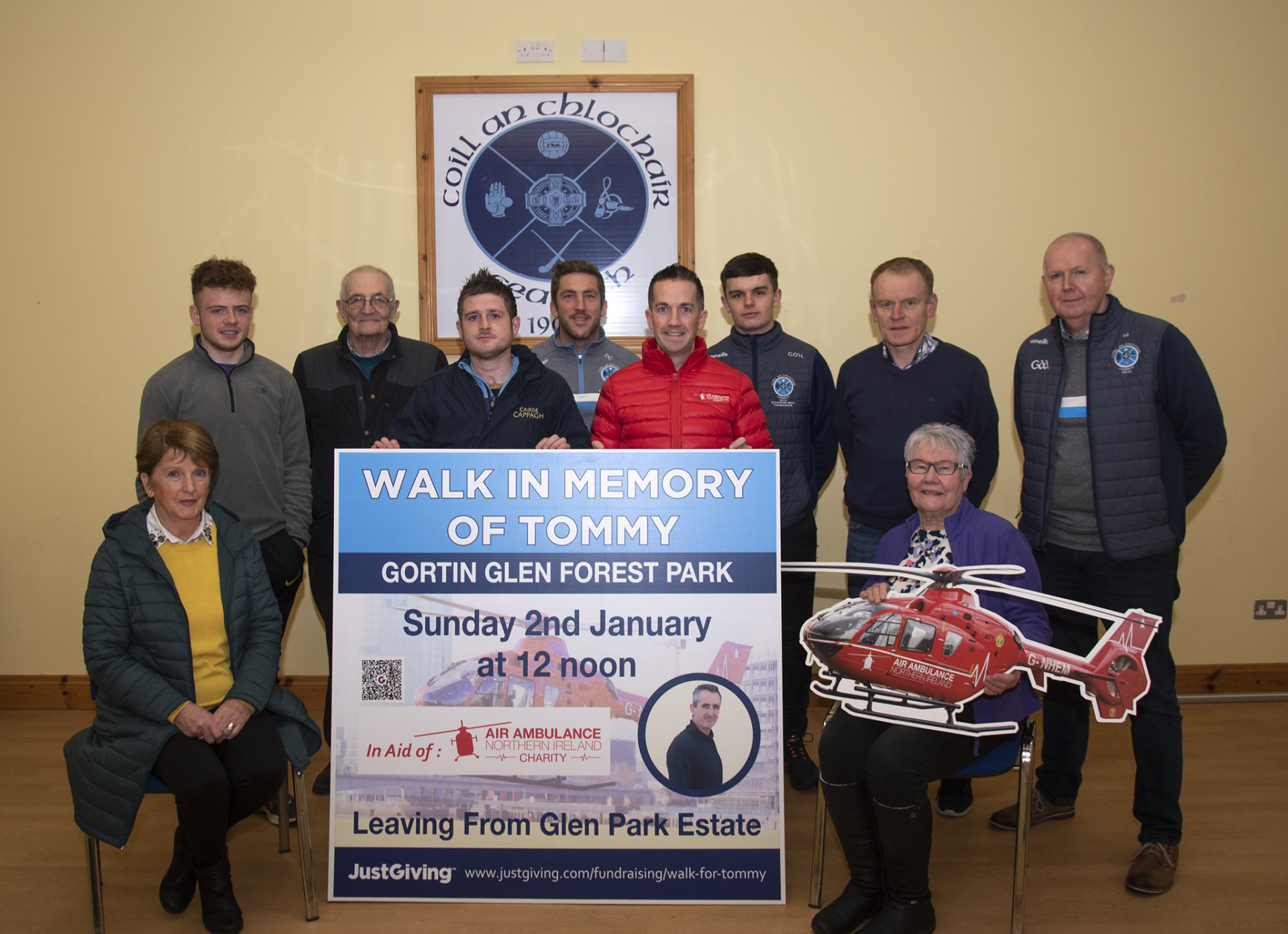 Charity walk in memory of Killyclogher GAA stalwart