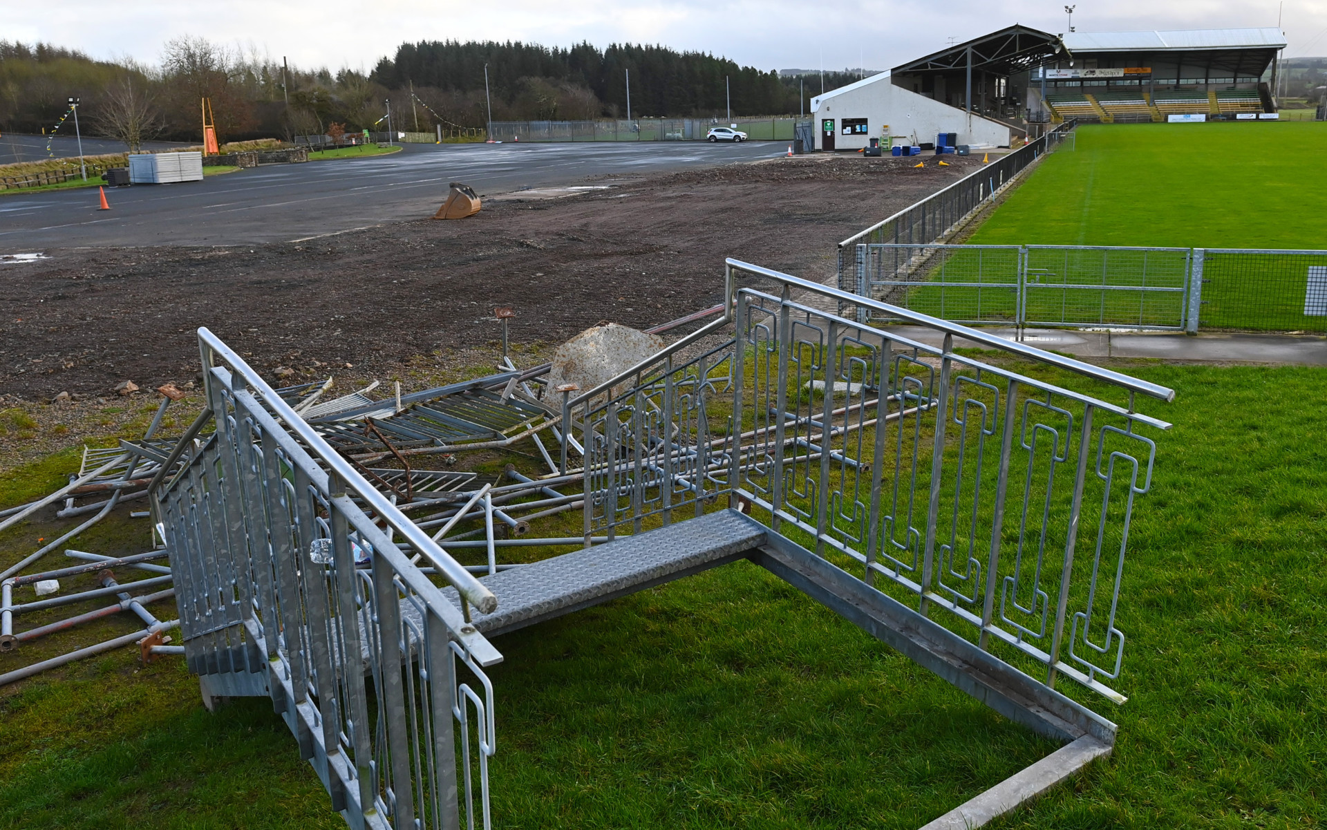 Work begins on new £500,000 Carrickmore sports facility