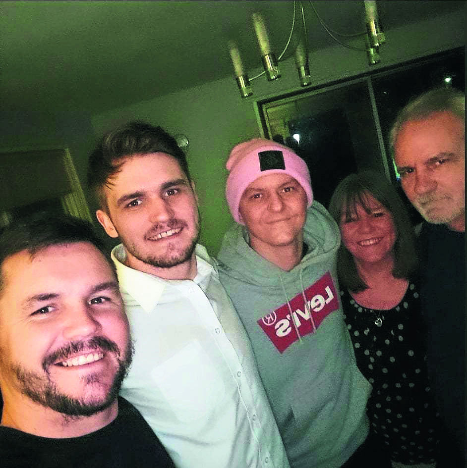 Strabane man returns home after stem cell transplant and is clear from cancer